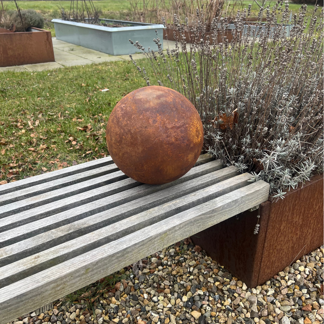 Jernkugle Melon Ø25 cm