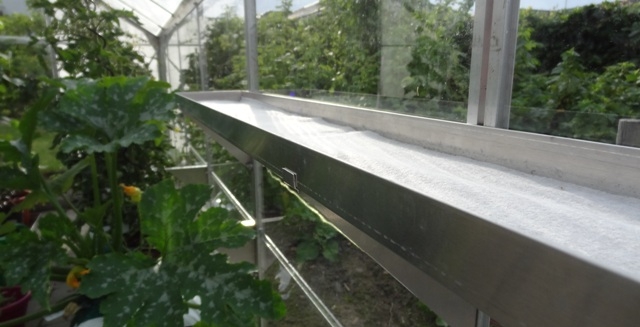 Aluminiumsbakke 180 x 15 x 3 cm