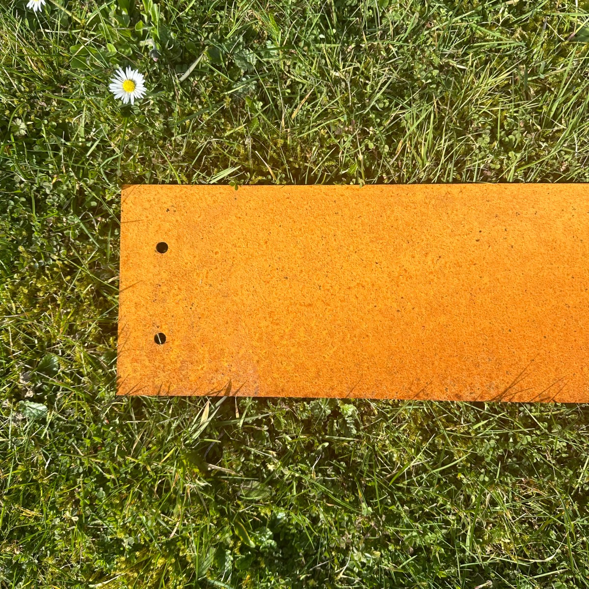 Græskant | Jern 2 mm | H: 15, L: 230 med huller