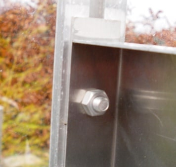 Hyldeknægte til drivhushylder - 30 cm bredde