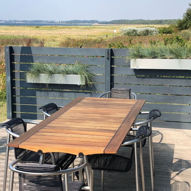 Altankasse - zink 15,5 x 15,5 x Længde