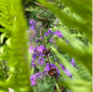 Dekoration Insektbar på spiral