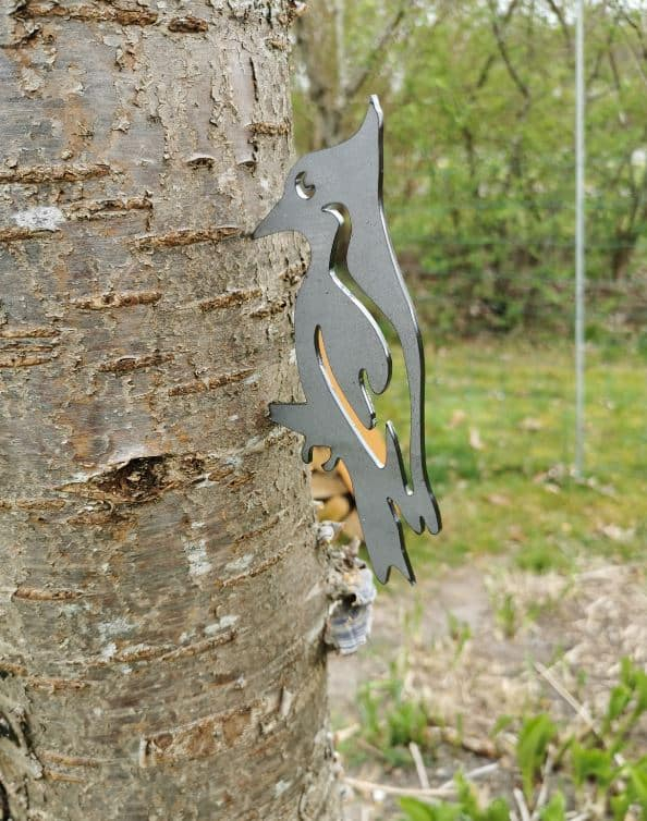 Figur i jern - Lille spætte