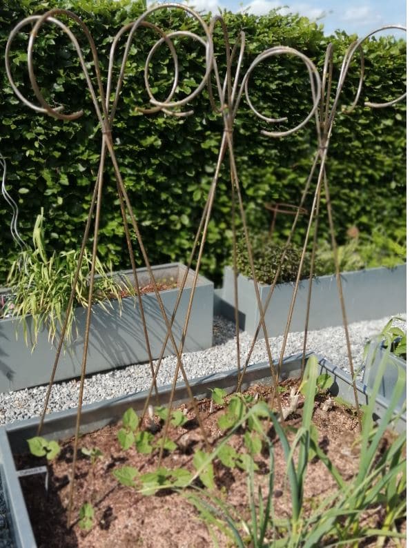 Plantestøtte sæt med 4 stk.