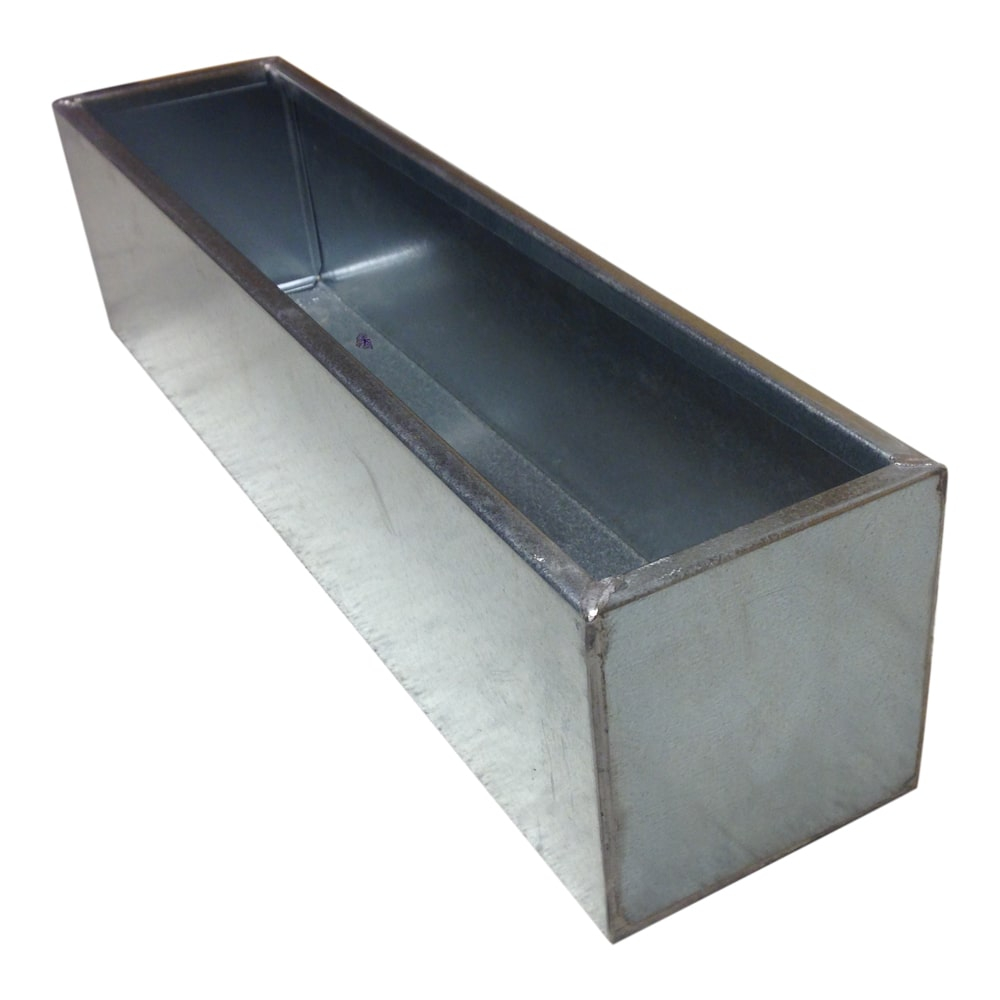 Altankasse - zink 12,5 x 12 x Længde