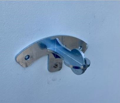 Ophæng til cykelholder og cykelstativ - Galvaniseret 