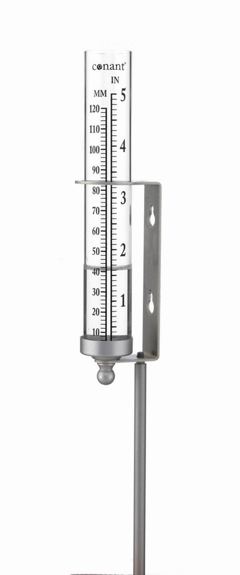 Regnmåler i Alu/Satin