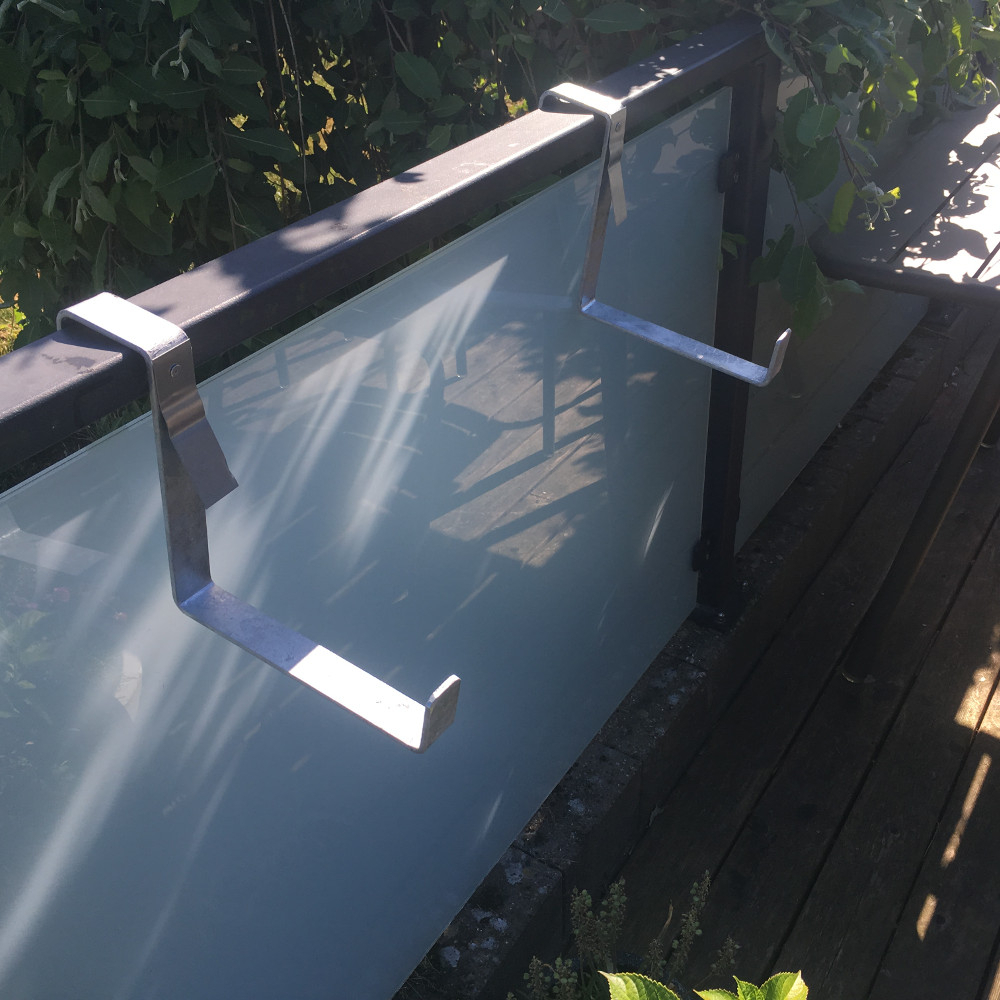 0 - 6 cm beslag til gelænder