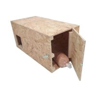 Sløruglekasse 15x17cm indgangshul