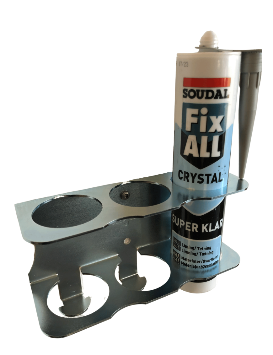 Fugepatronholder 3 stk. - Galvaniseret