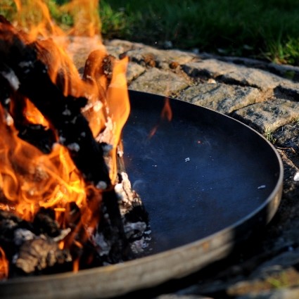 Bålfade med høj kant | Ø60 cm