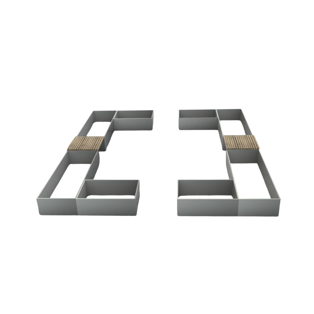 Gårdhaven | Galvaniseret stål