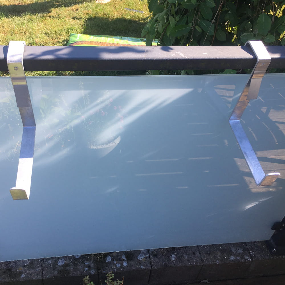 Beslag til gelænder - 6 cm og over