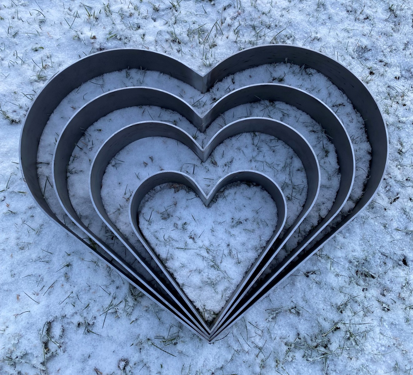 Hjerte i jern - Flere størrelser