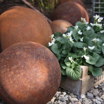 Jernkugle Melon Ø25 cm