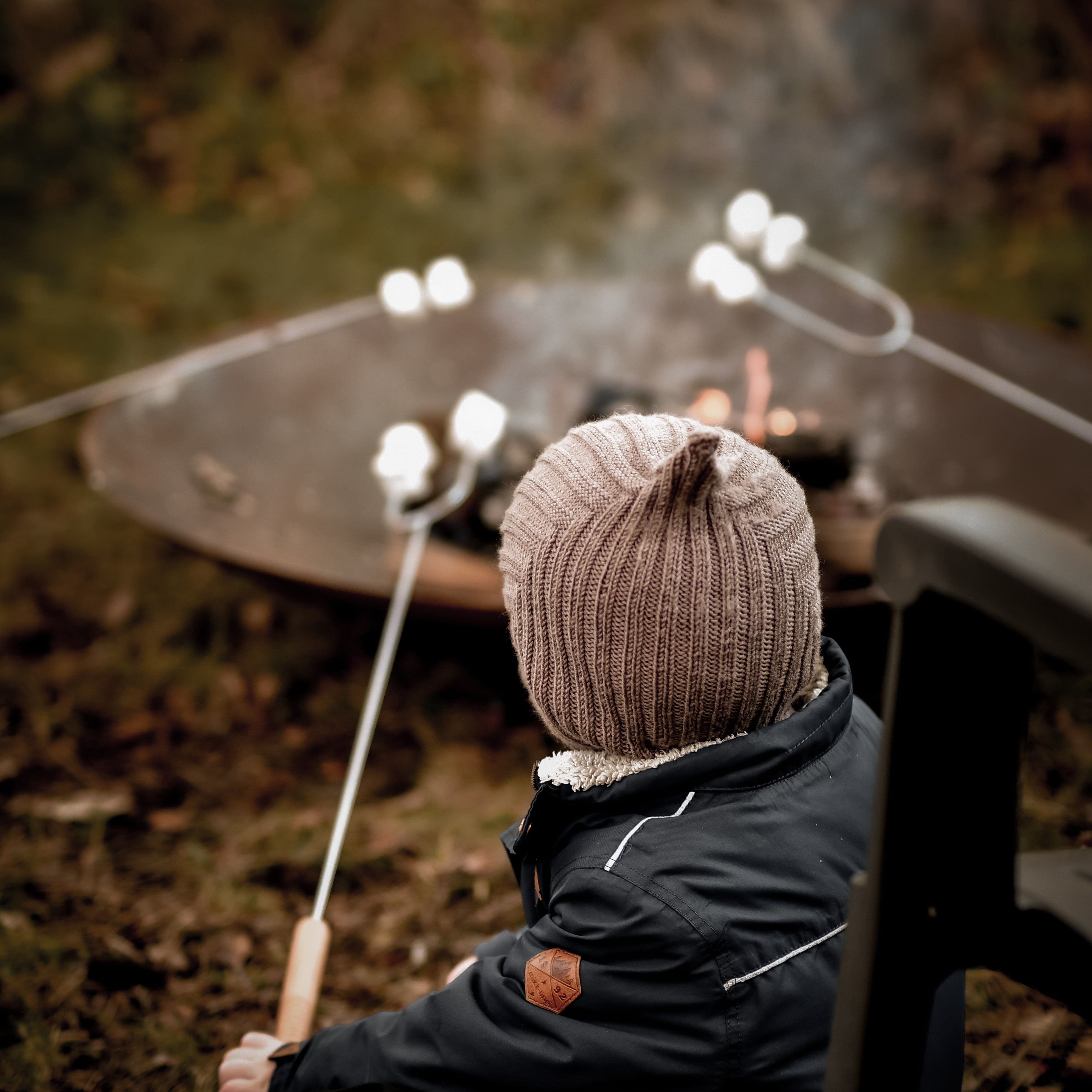 Bålfad i cortenstål med påsvejst fod | Ø60 cm