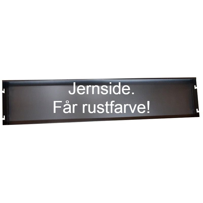 Supplerings B-side jern 25 cm høj, 114 cm lang