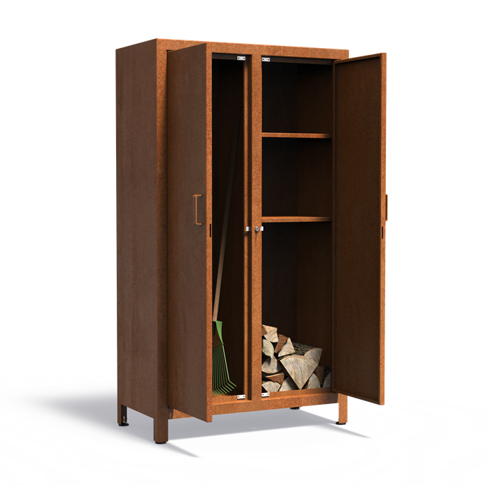 Redskabsskab og brændeskjuler