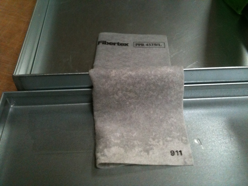 Kapilærmåtte - fibertex - 1,2 kvm