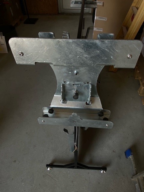 Stigeophæng til aluminiumsstiger