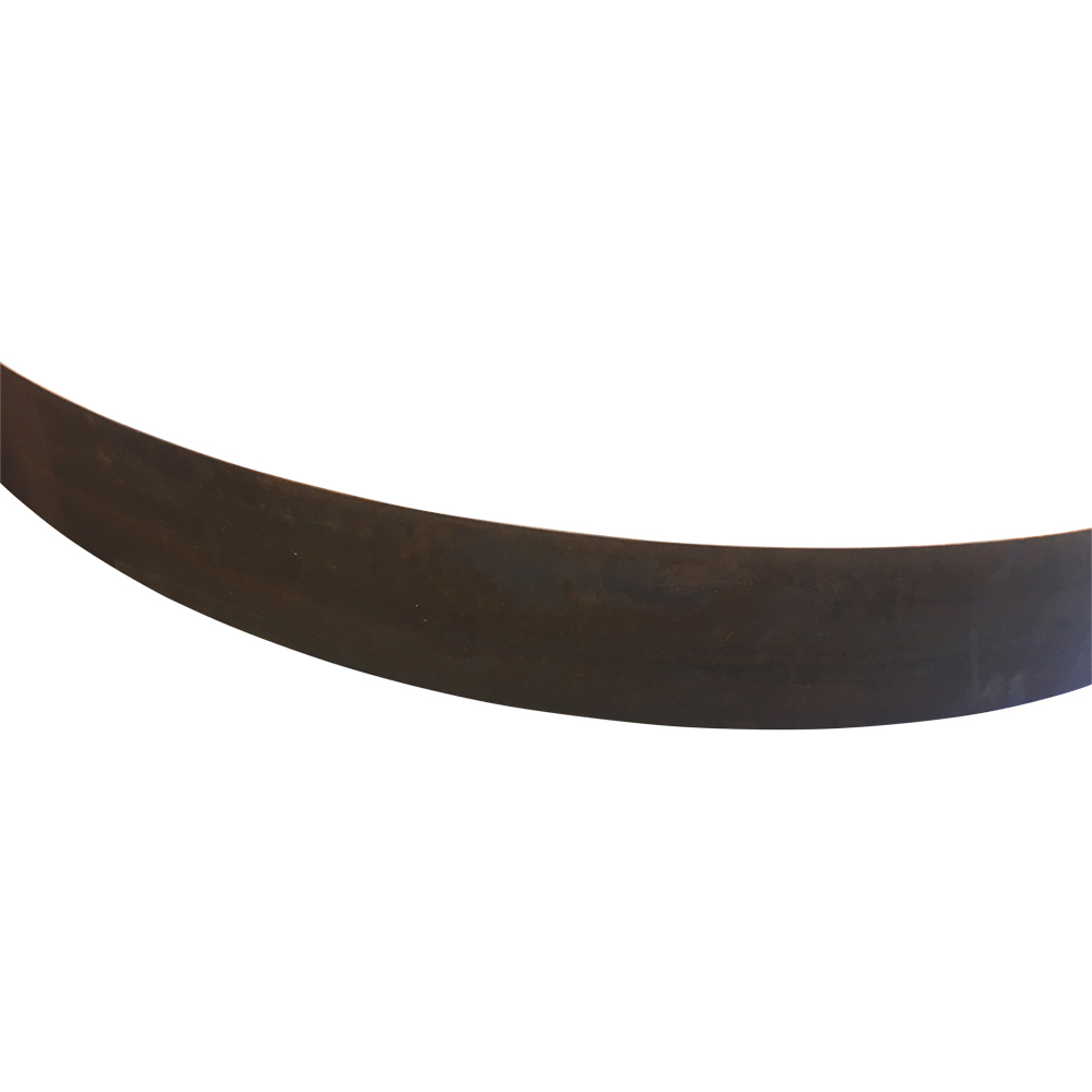 Græskant | Cortenstål 2 mm | H: 15, L: 230