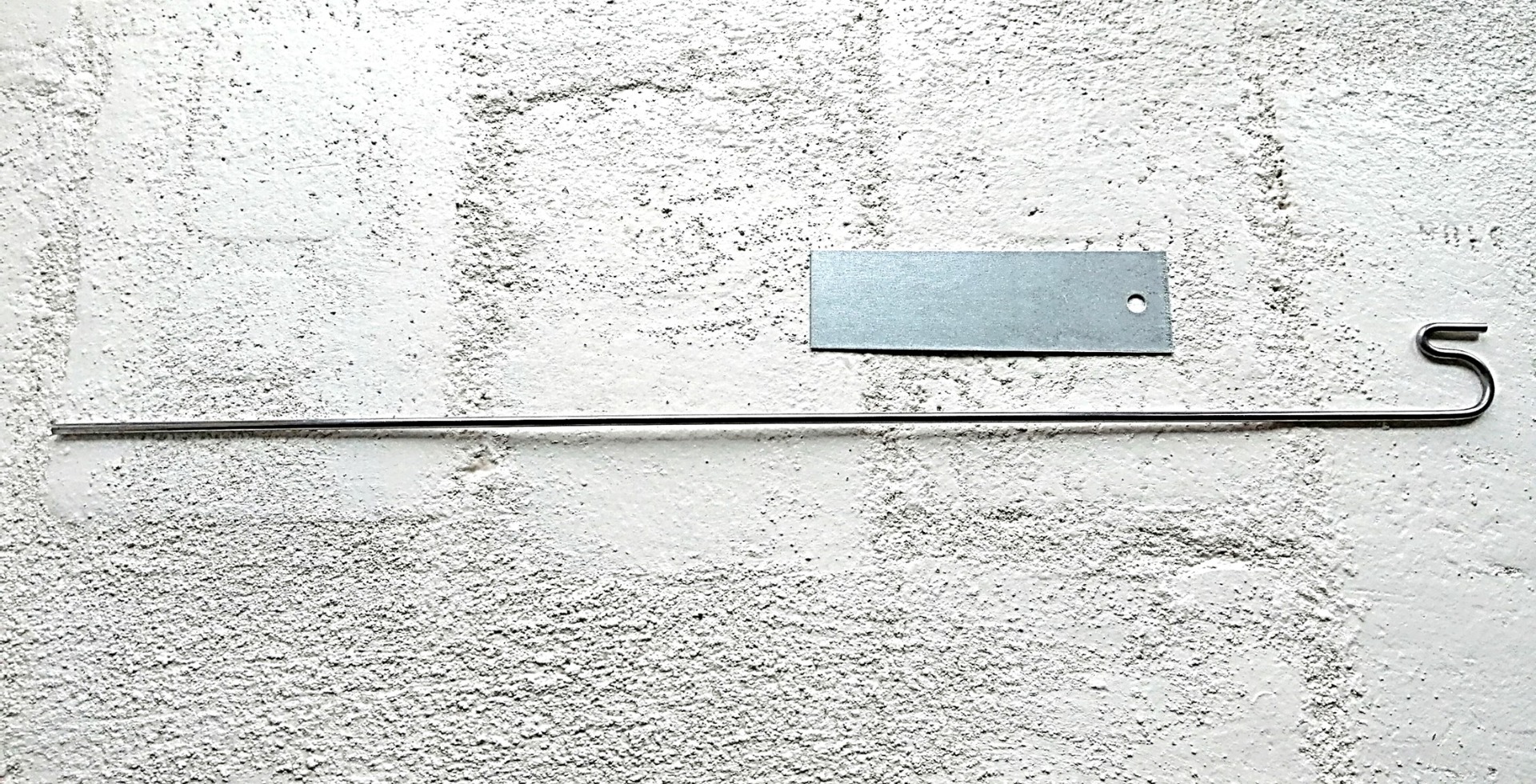 Sæt med 5 stk. skiltestang og planteskilt 10x3 cm samt 1 tusch