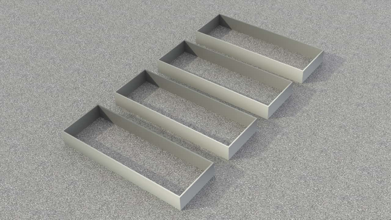 Køkkenhaven | Højbede i galvaniseret stål