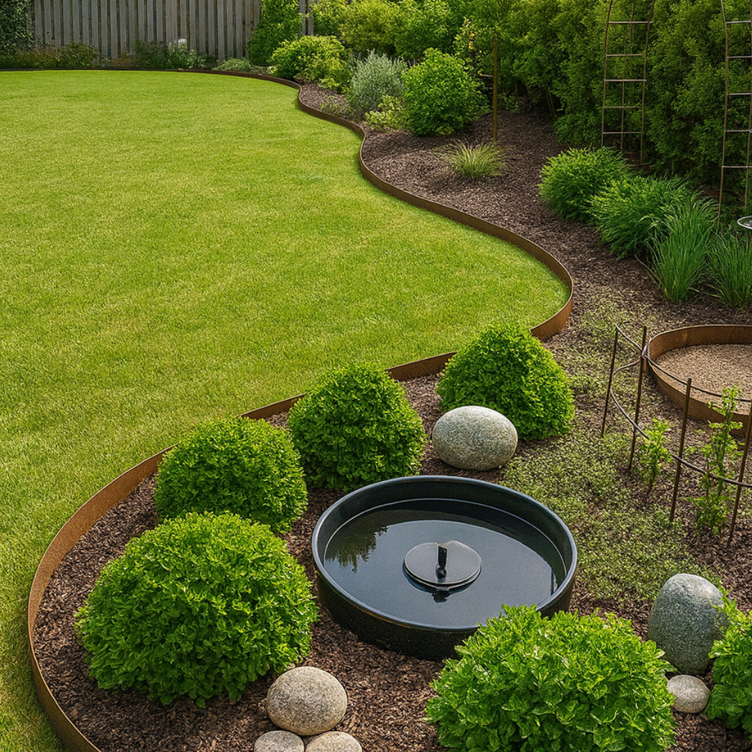 Græskant | Jern 2 mm | H: 15, L: 230 med huller