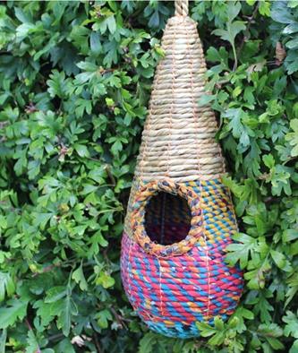 Håndlavet fuglerede – dråbeformet, Tahera