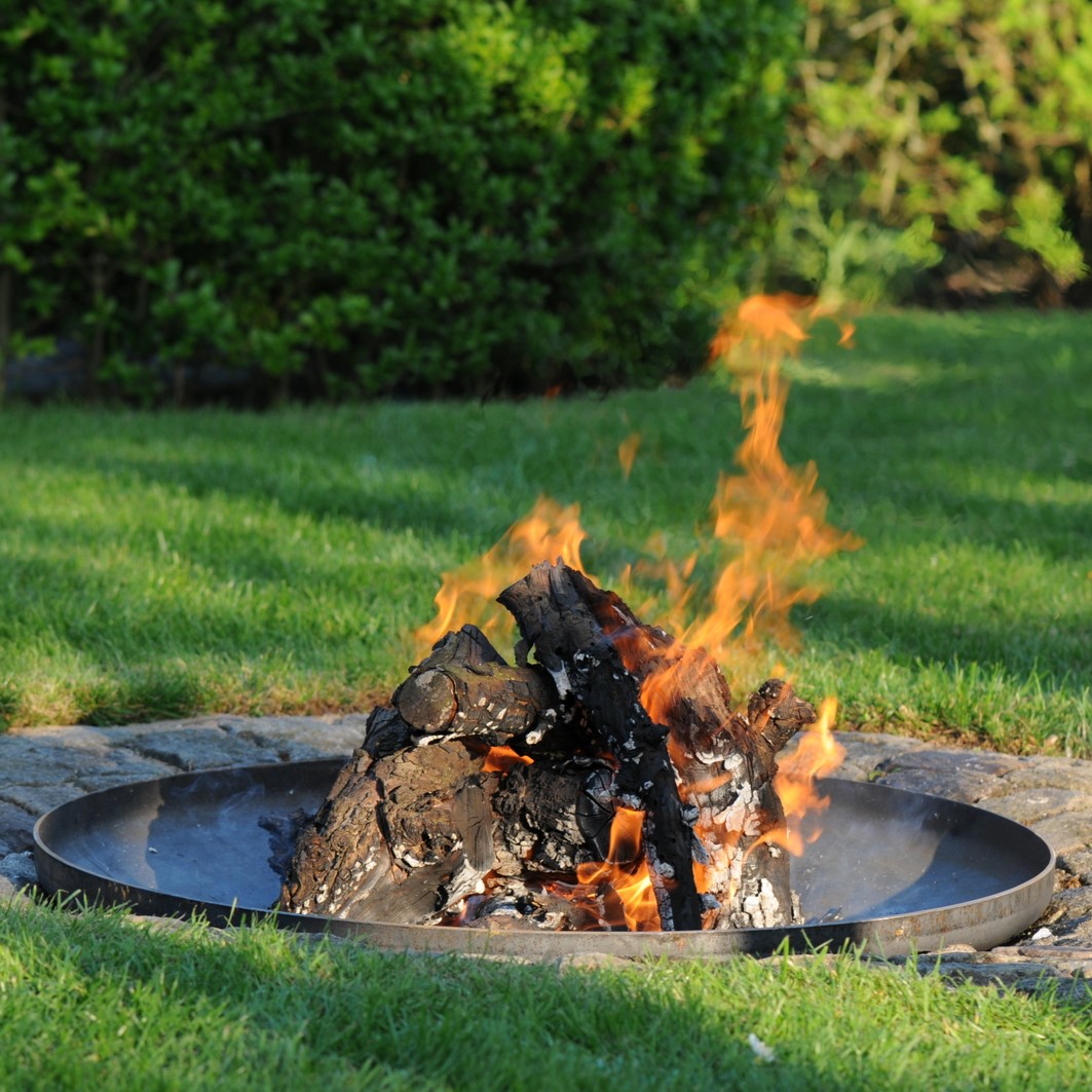 Bålfade med høj kant