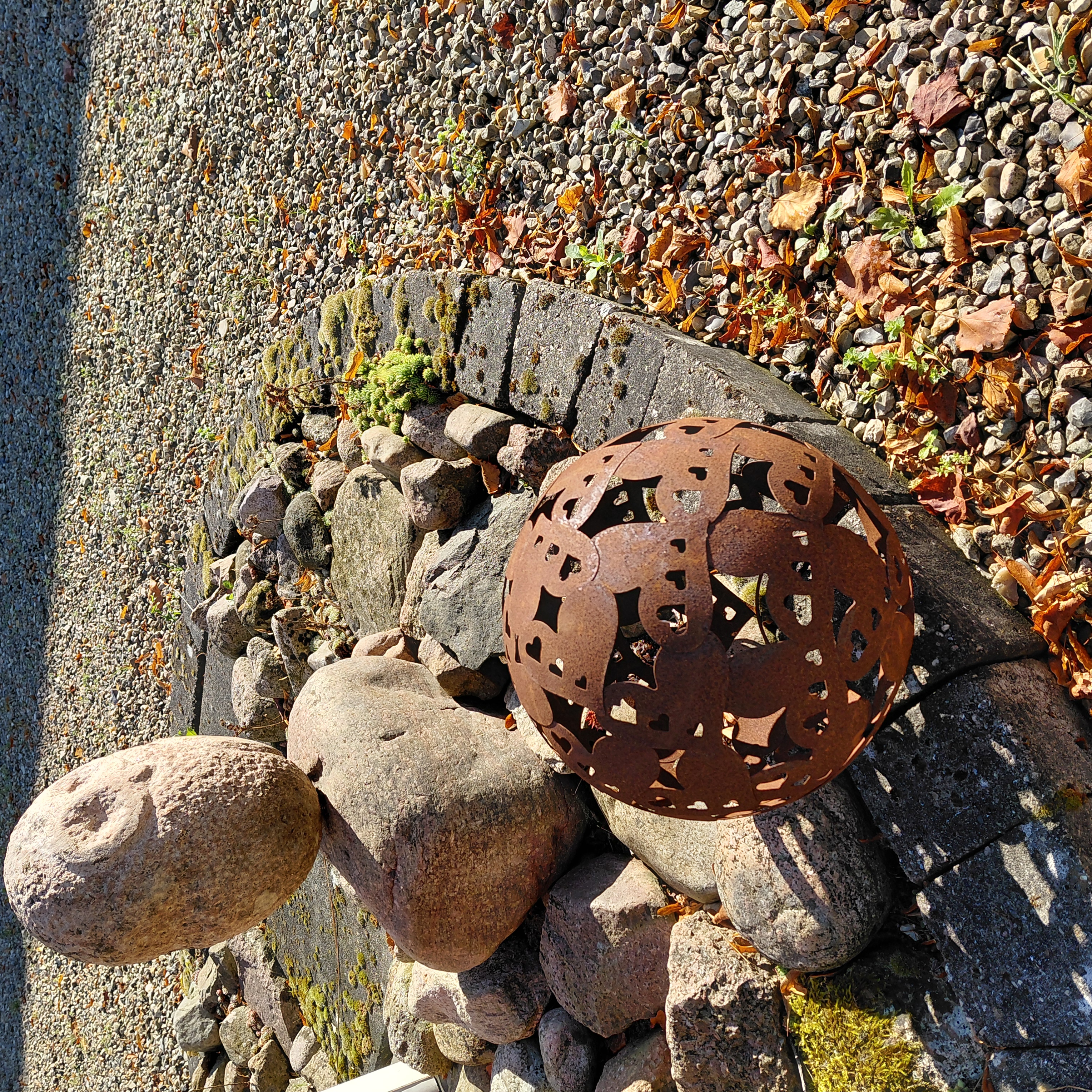 Hjerte jernkugle Ø28 cm