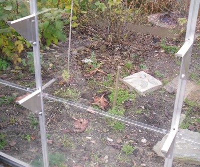 Hyldeknægte til drivhushylder - 15 cm bredde