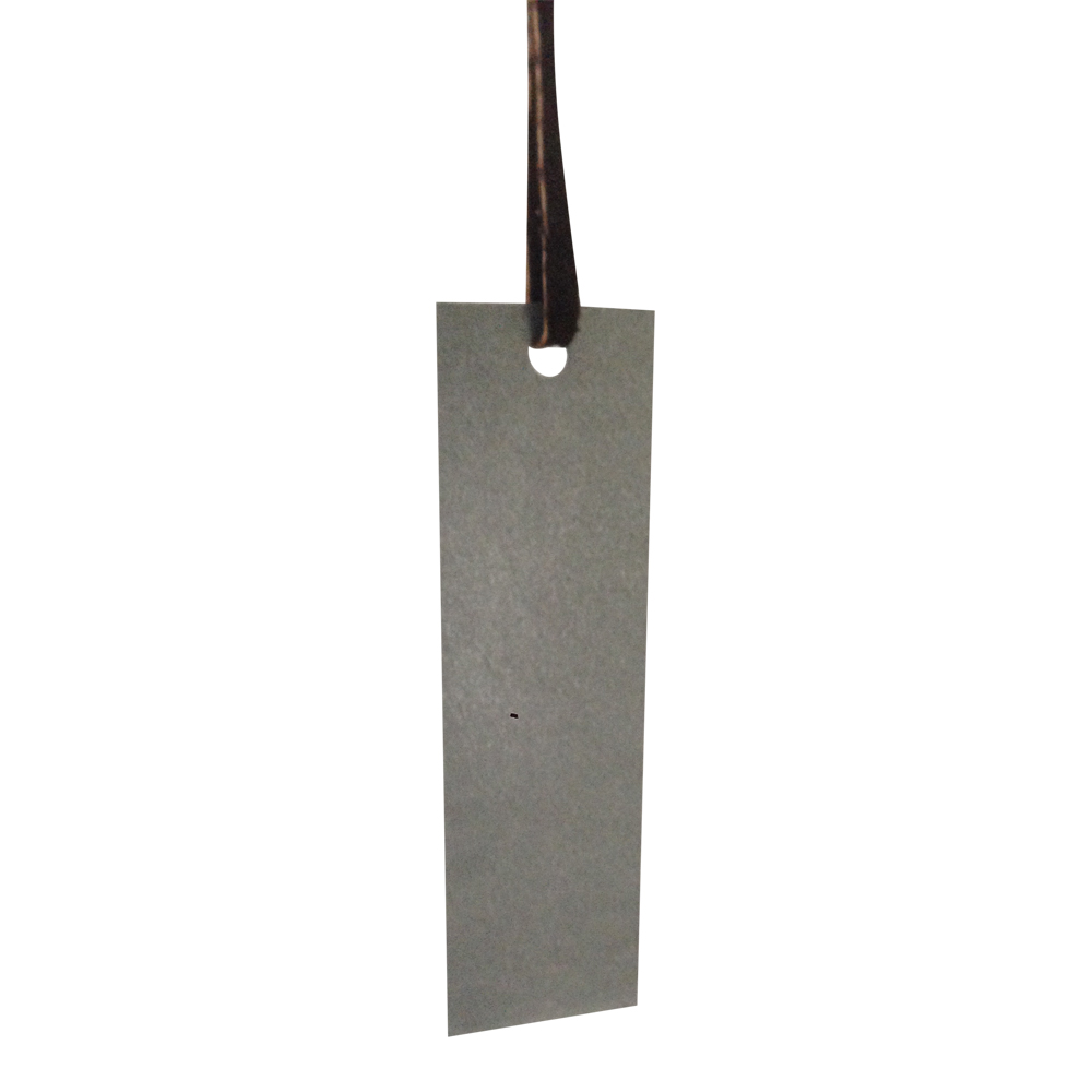 Planteskilt til ophængning 10 x 3 cm - galvaniseret