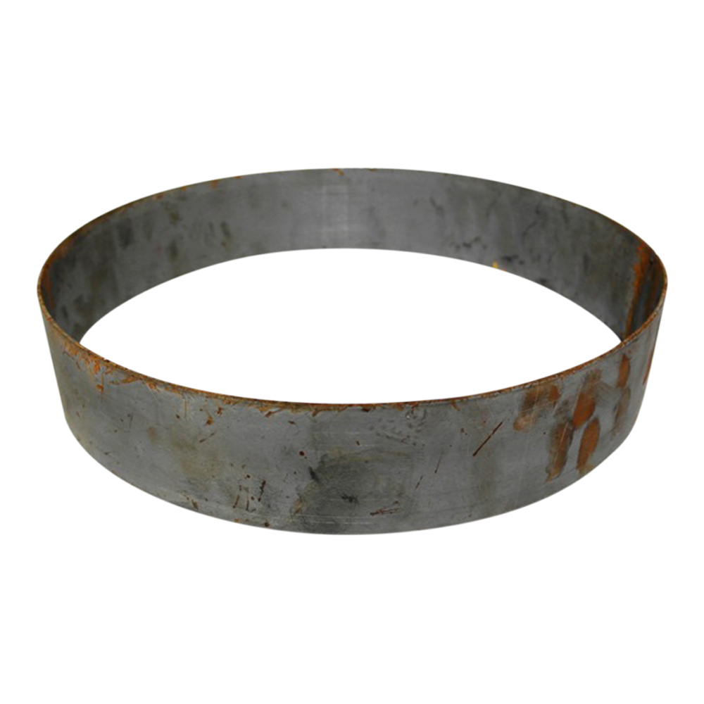 Jernring, ubehandlet til rundt spejlbassin/bålfade - Lukket