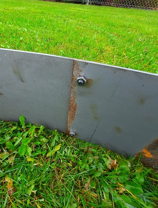 Rundt højbed Ø200, 20 cm høj | 3 mm jern | Åben