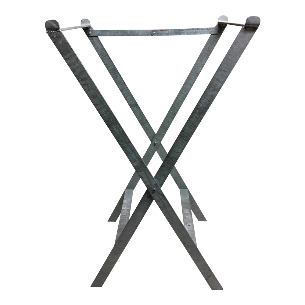 Bakkebord - varmgalvaniseret - med håndtag