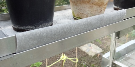 Kapilærmåtte - fibertex - 1,2 kvm