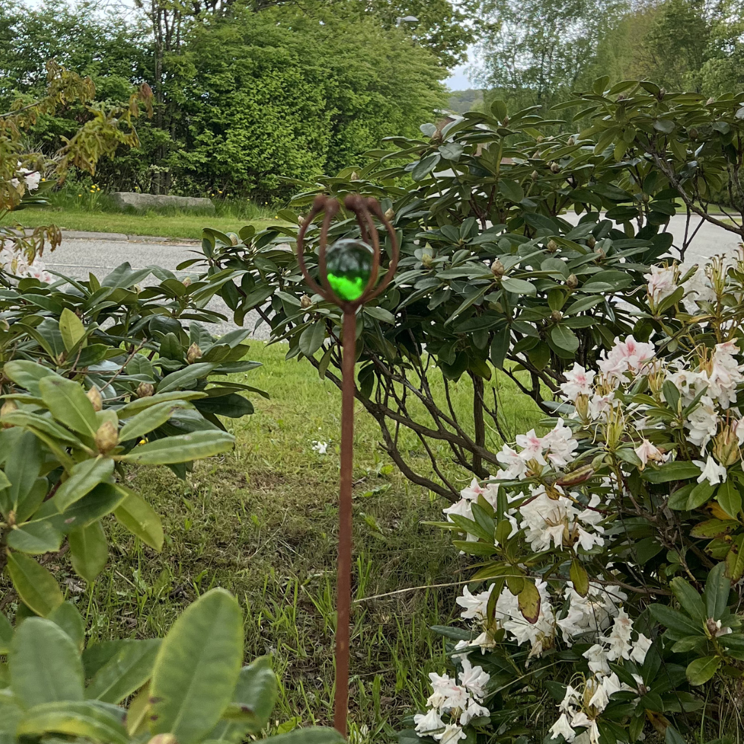 Dekoration vild gulerod 119cm | Vælg glaskugle