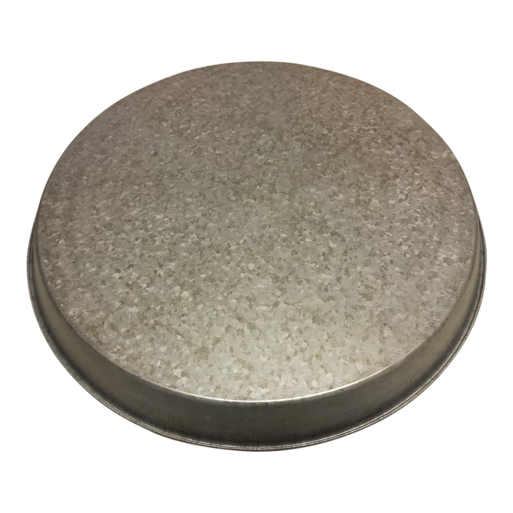 Runde zinkbakker - Mange størrelser