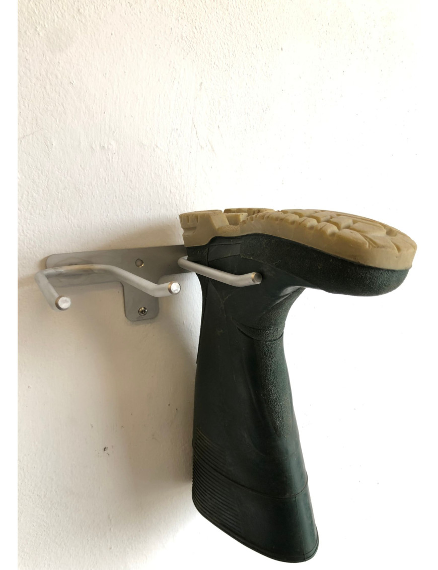 Støvleophæng til et par støvler - Rustfrit stål