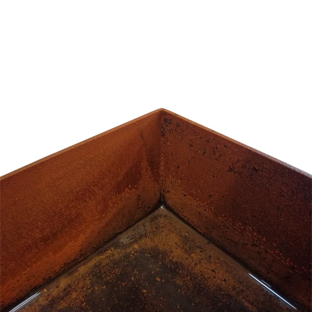 Firkantet spejlbassin - 200 x 100 x 10 cm