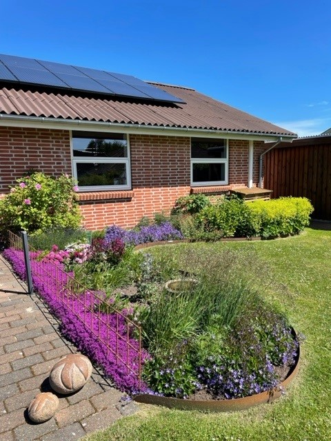 Græskant | Cortenstål 3 mm | H: 15, L: 120 med huller