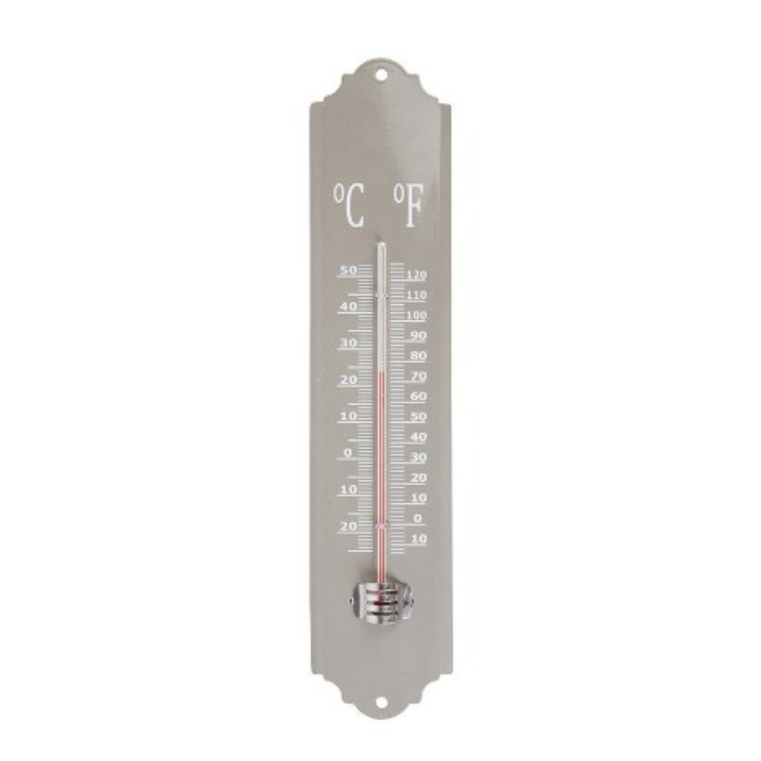 Termometer metal | Grå