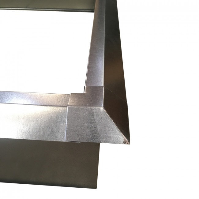 Højbed i galvaniseret stål | B120 H40 | L40 cm