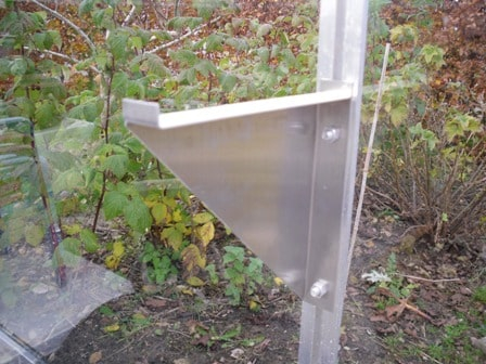 Hyldeknægte til drivhushylder - 30 cm bredde