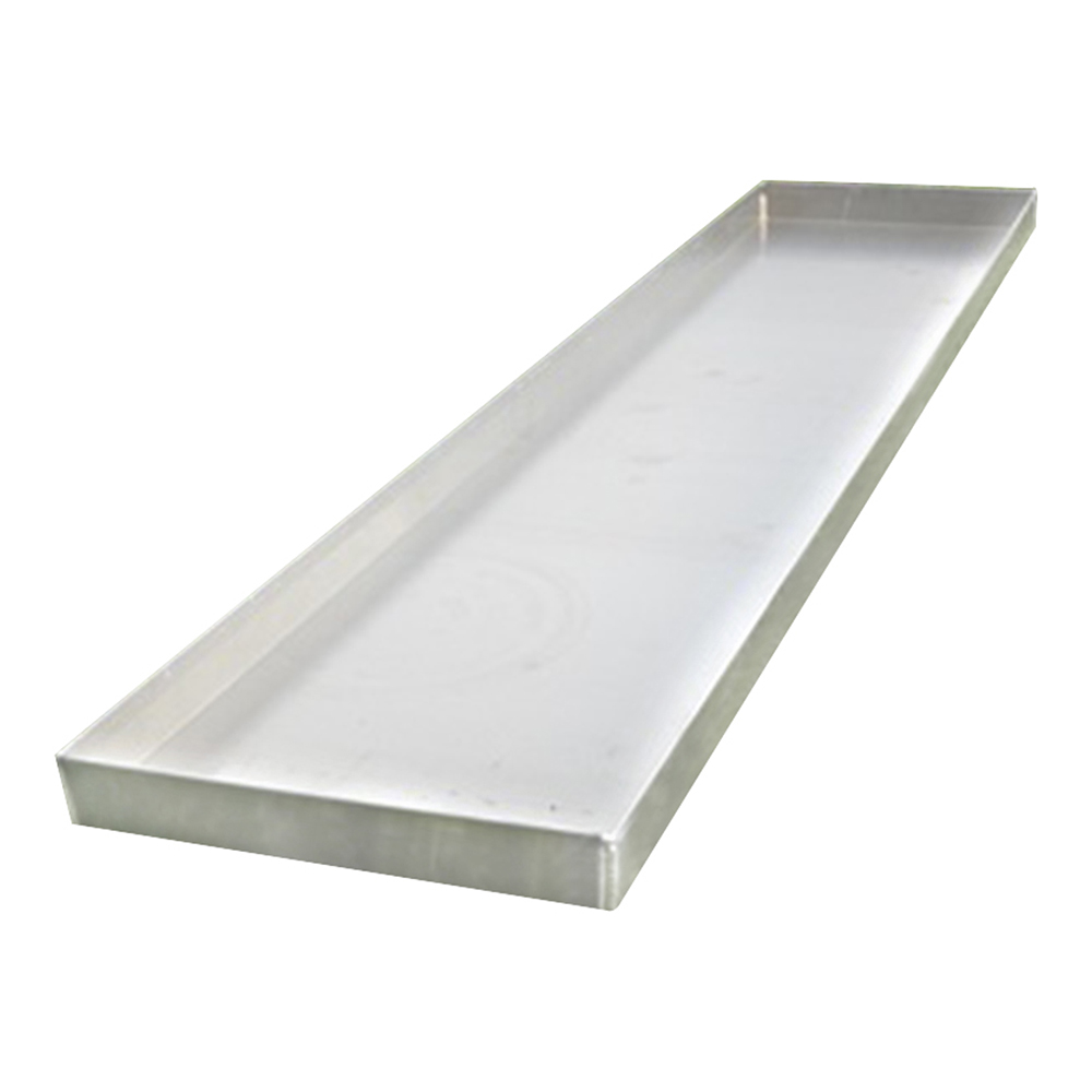 Aluminiumshylde/bakke til undervanding-90 x 15 cm