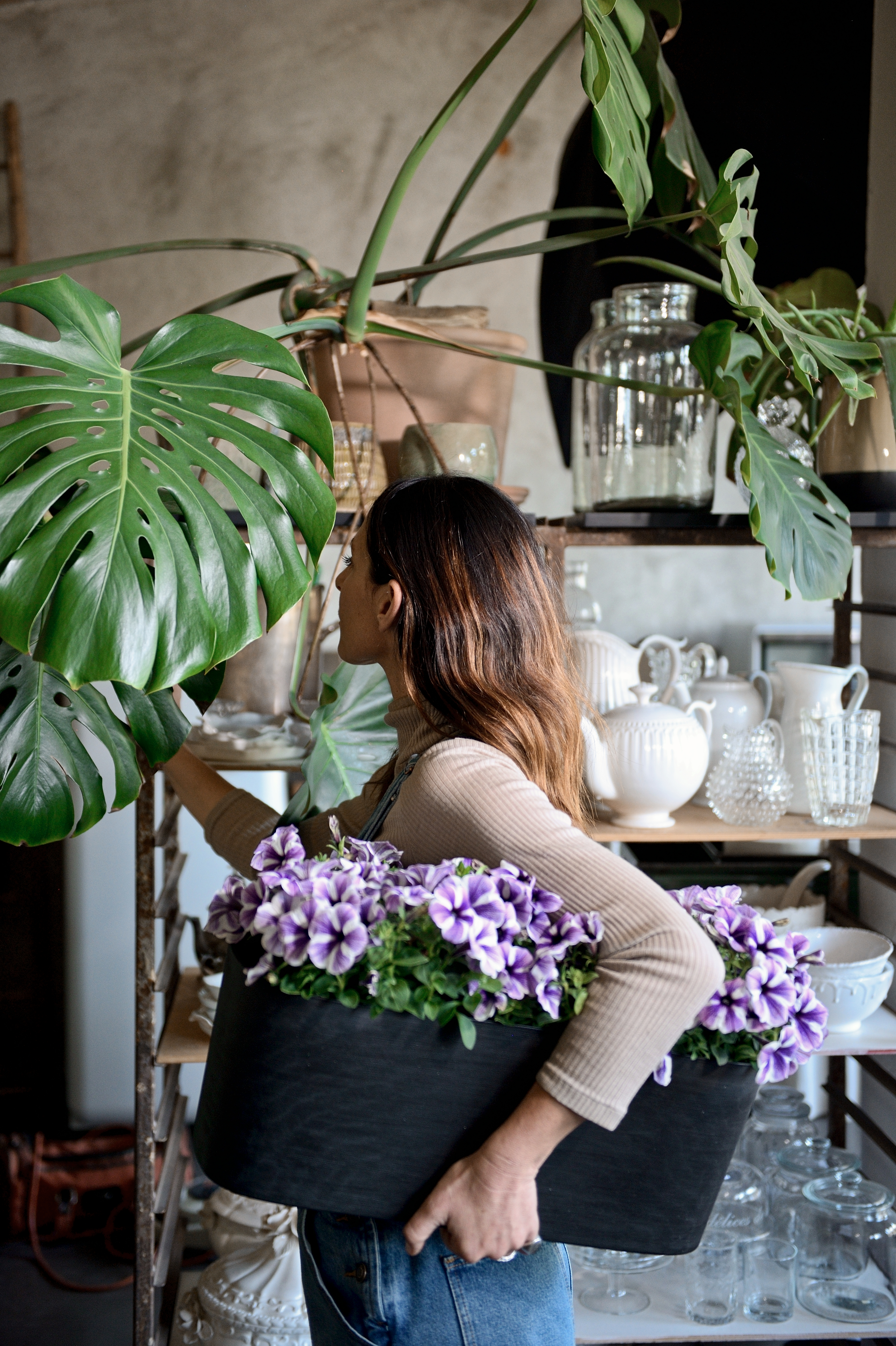 Plast altankasse 14L | Mat grågrøn