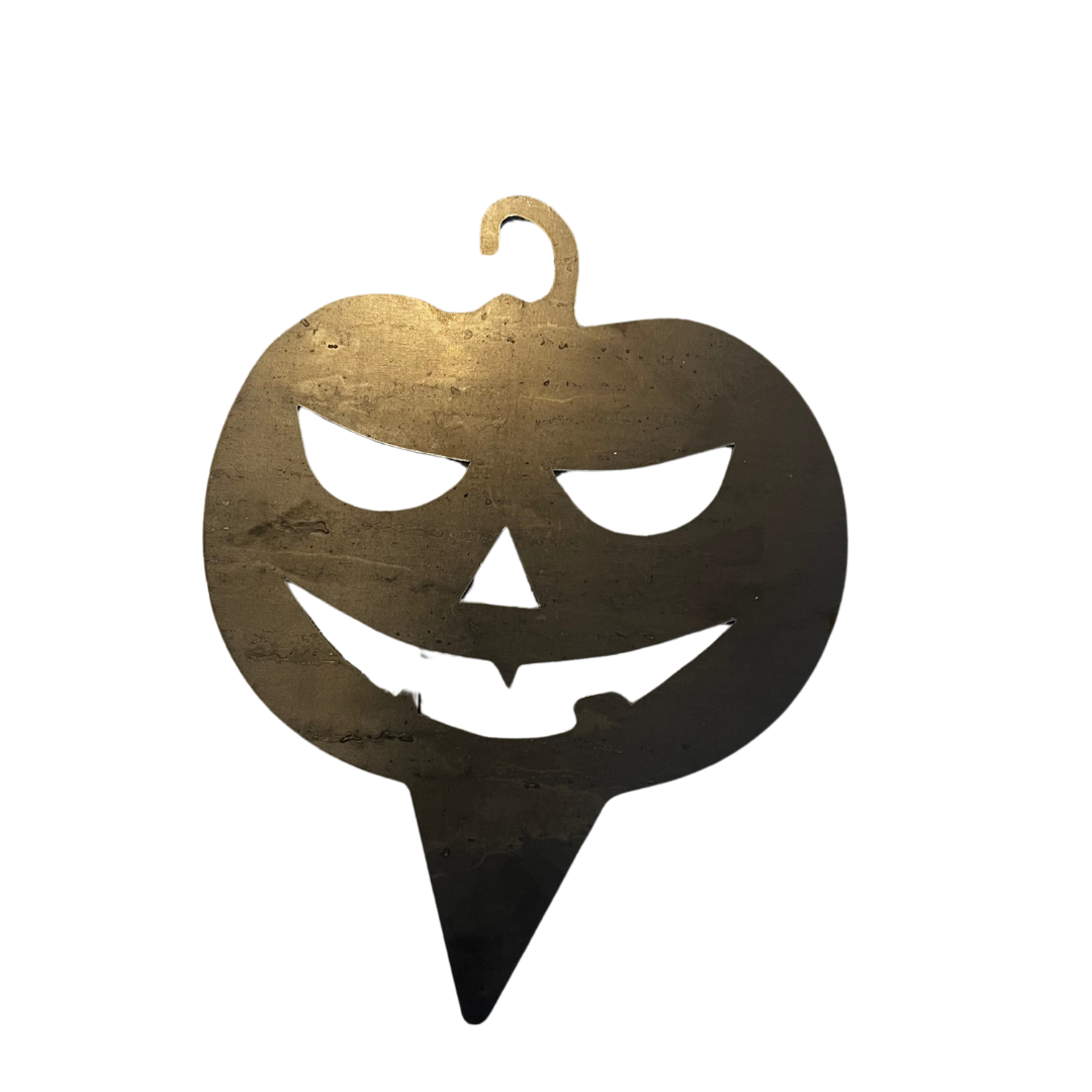 Figur i jern - Græskar med skæv tand