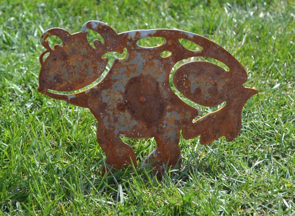 Figur i jern - Fru tudse