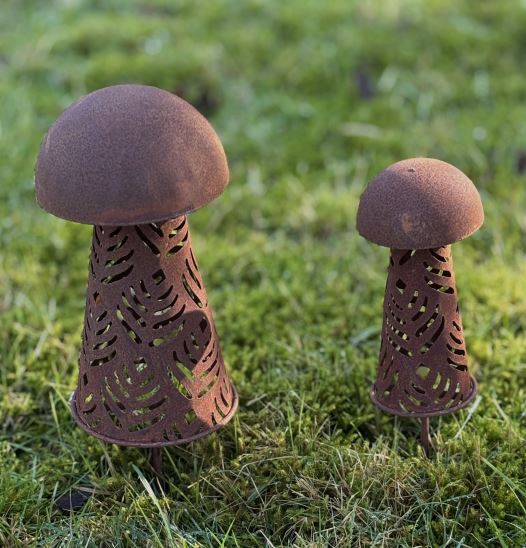 Svampe med mønster | sæt med 2 størrelser